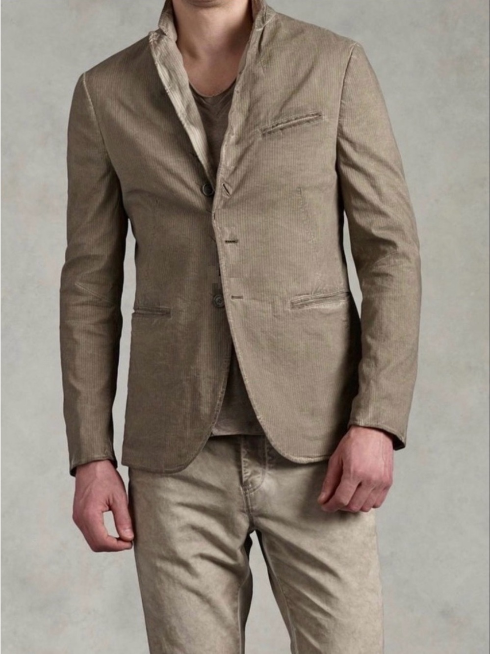 John Varvatos Woodward Multibutton Artisan jacket Size EU 54 USA 44